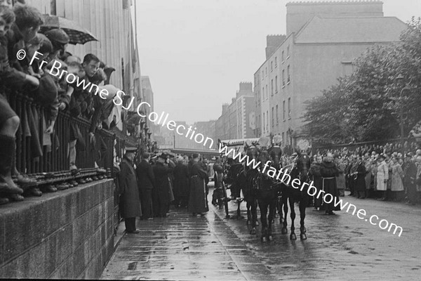 MARLBOROUGH STREET FUNERAL OF MOST REV PASCHALL ROBINSON O S F NUNCIO